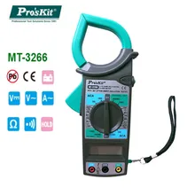 Pro'sKit MT-3266 Clamp Meter 3 1/2 Digital Auto Multimeter Electrician ADC ADV Resistance Capacitance Non-contact Test Meter
Pro'sKit MT-3266 Clamp Meter 3 1/2 Digital Auto Multimeter Electrician ADC ADV Resistance Capacitance Non-contact Test Meter