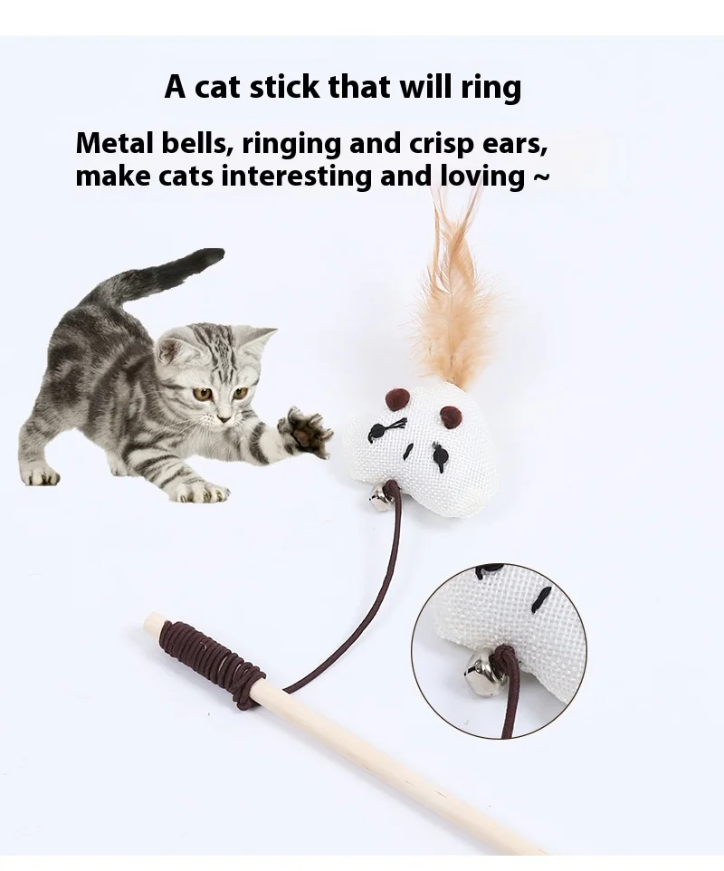 Teasing Cat Stick Solution From Hi With Bell Kitten Bite Resistant Retractable Replacement Head Teasing Cat Toy Supplies
Teasing Cat Stick Solution From Hi With Bell Kitten Bite Resistant Retractable Replacement Head Teasing Cat Toy Supplies