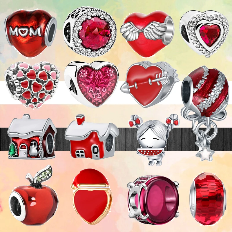 2022 New Red House Girl Holding Watermelon Sparkling Beads Fit Original Pandora Charms Silver Color Bracelet Fashion DIY Jewelry
2022 New Red House Girl Holding Watermelon Sparkling Beads Fit Original Pandora Charms Silver Color Bracelet Fashion DIY Jewelry