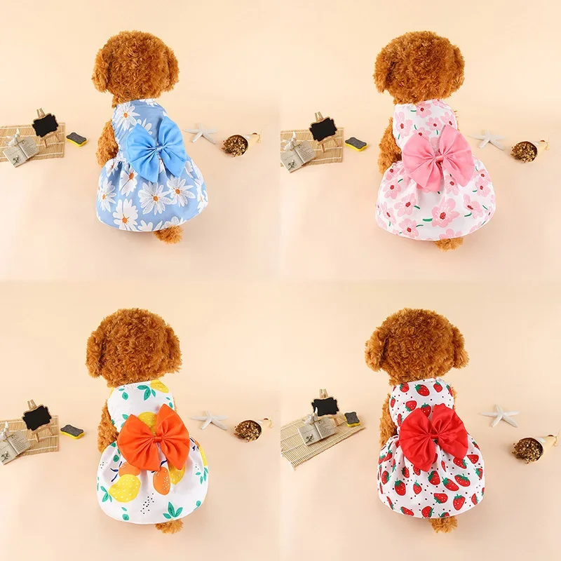Printed Bow Pet Dog Dress Cute Chihuahua Princess Skirts Pet Dress For Small Medium Dogs Skirt Dog Wedding Dresses York Clothes
Printed Bow Pet Dog Dress Cute Chihuahua Princess Skirts Pet Dress For Small Medium Dogs Skirt Dog Wedding Dresses York Clothes