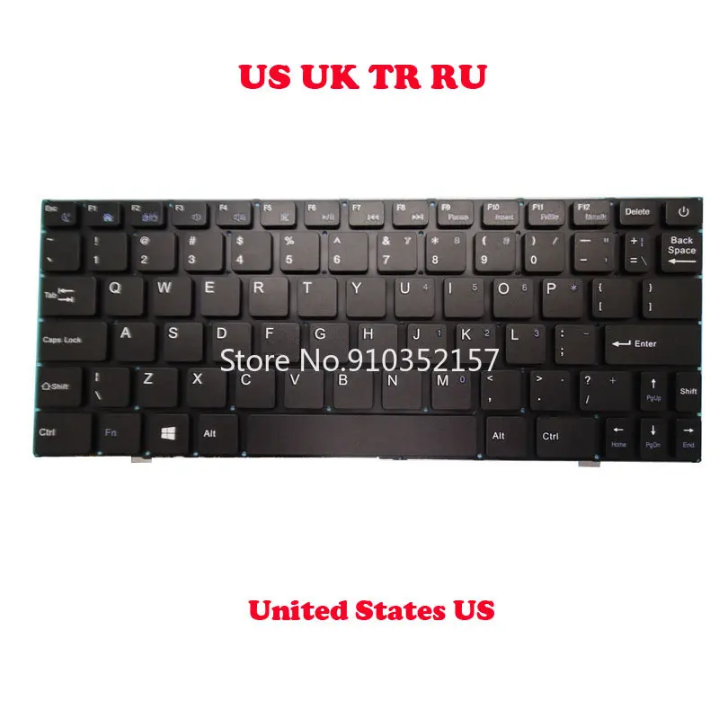 Laptop Keyboard For LANIX NEURON AL V7 V8 XK-HS058 MB2621002 Russian RU United Kingdom UK Turkey TR English US Black NO Frame
Laptop Keyboard For LANIX NEURON AL V7 V8 XK-HS058 MB2621002 Russian RU United Kingdom UK Turkey TR English US Black NO Frame