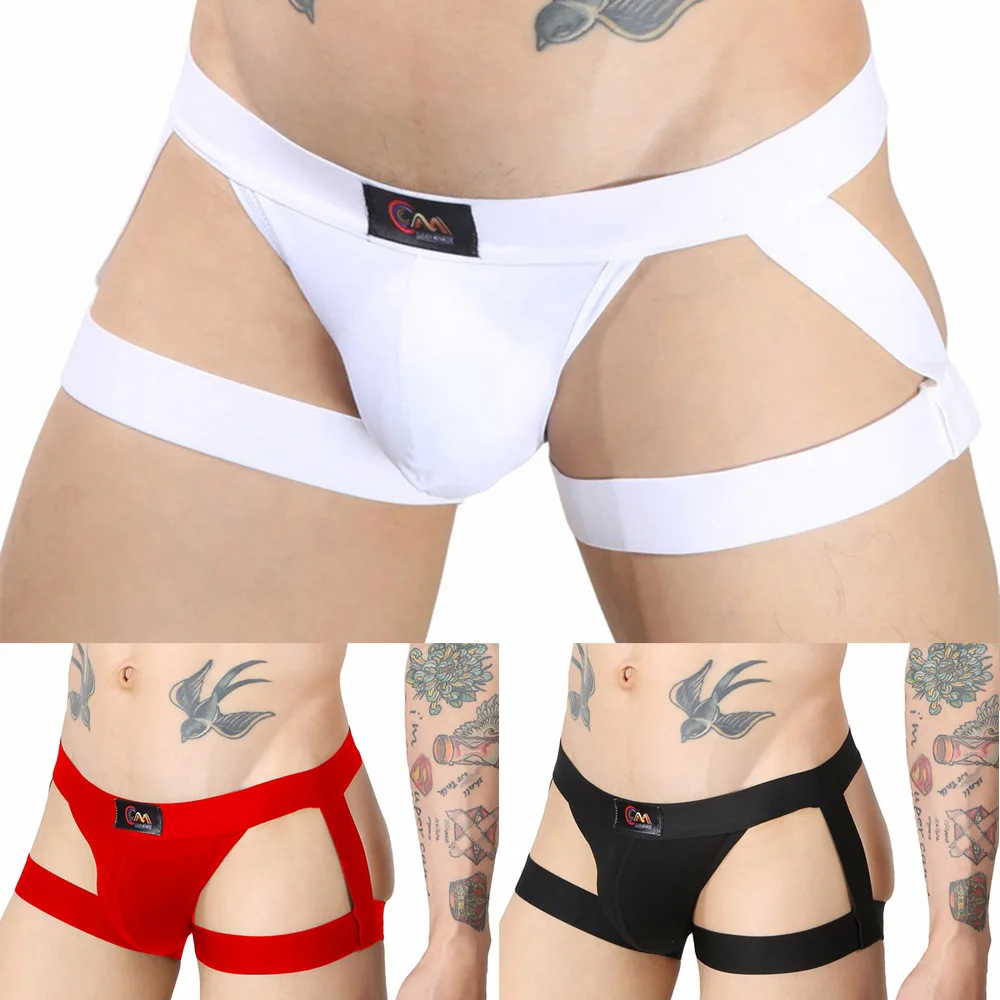 Mens Sexy Low Rise Pouch Briefs G-string Backless Strappy Jockstrap Underwear Low Waist Thongs Cotton Panties With Straps
Mens Sexy Low Rise Pouch Briefs G-string Backless Strappy Jockstrap Underwear Low Waist Thongs Cotton Panties With Straps