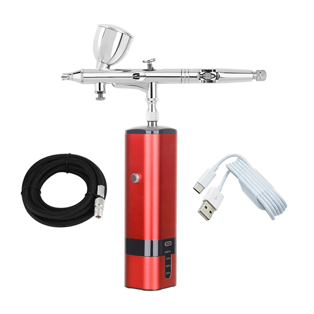 Quiet Auto Wireless Airbrush Pocket Compressors With Hose Silent 0.3MM Nozzle High Pressure Super Works Power Display Tool
Quiet Auto Wireless Airbrush Pocket Compressors With Hose Silent 0.3MM Nozzle High Pressure Super Works Power Display Tool