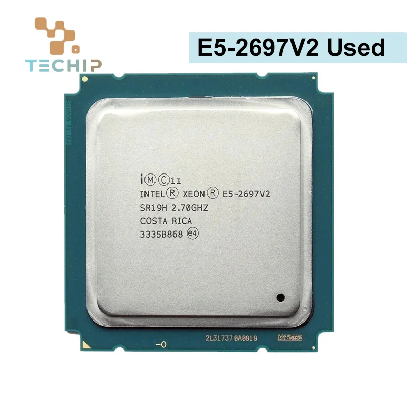 

100% Original xeon e5 2697 v2 2.7GHz 30M QPI 8GT/s LGA 2011 SR19H C2 E5-2697 v2 CPU Processor 100% normal work LGA2100 CPU