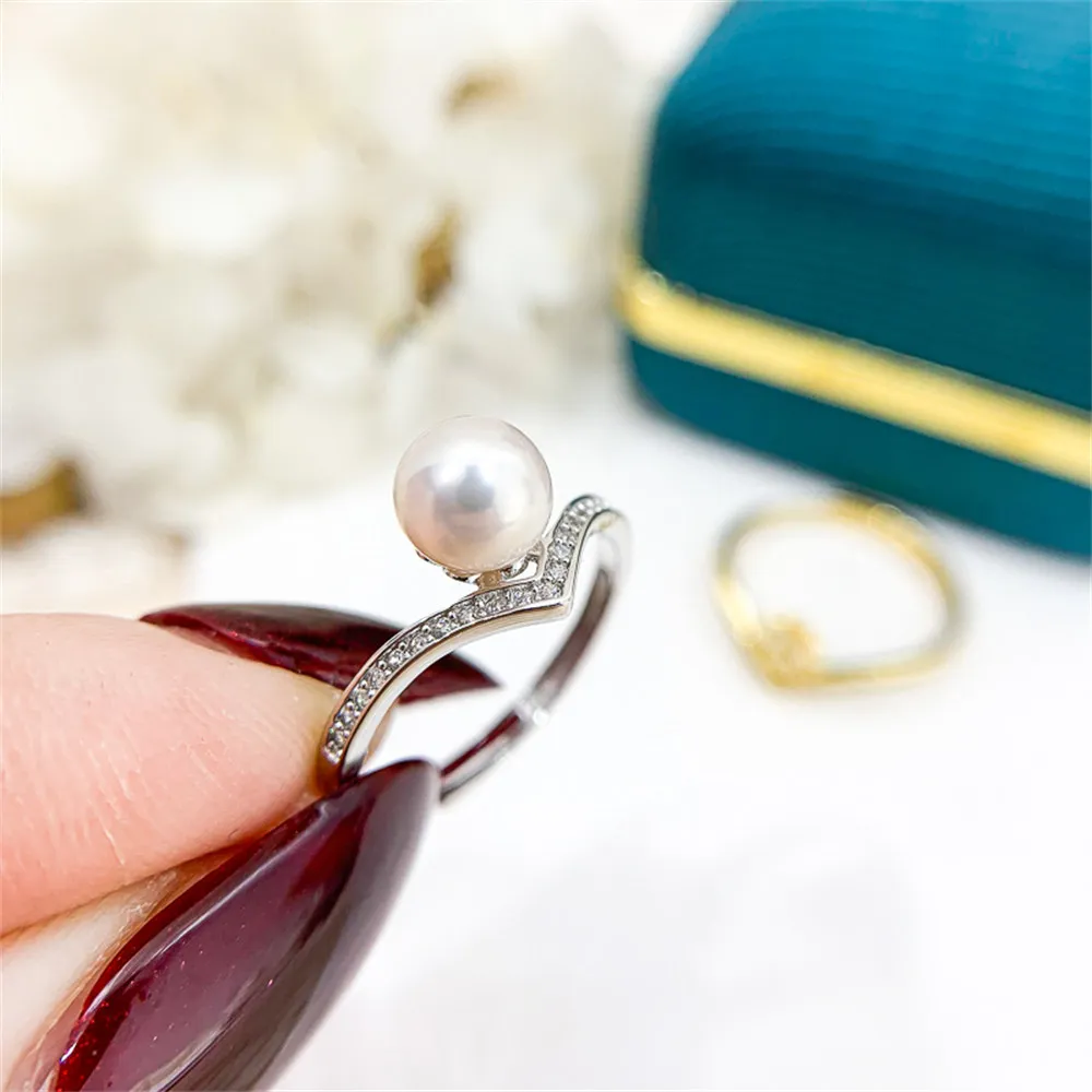 Classic Rings Resizable Design Rings Base 18K Gold-Plating Pearl Rings Settings Women DIY Pearl Rings Accessory No Pearl
Classic Rings Resizable Design Rings Base 18K Gold-Plating Pearl Rings Settings Women DIY Pearl Rings Accessory No Pearl