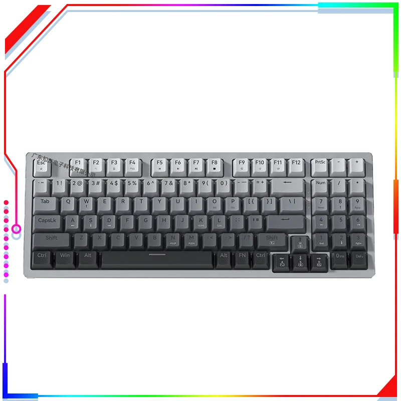 

94 Keys Zifriend Mechanical Keyboard Wired USB Hot-Swap Gaming Gradient ABS RGB Backlit Gaming Office Personality Key Computer