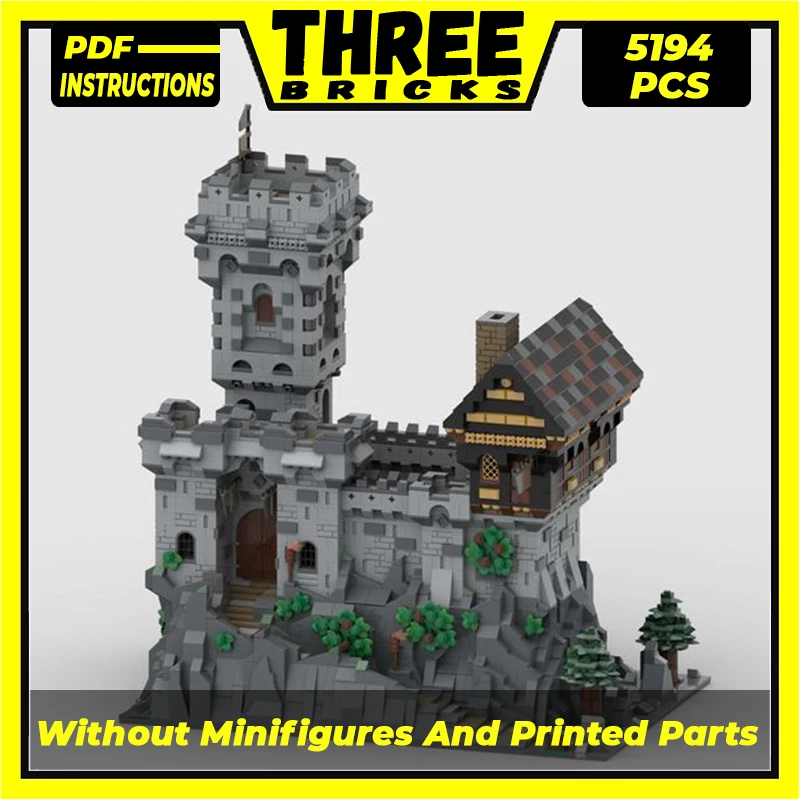Moc Building Blocks Fortress Model Medieval Rock Castle Technical Bricks DIY Assembly Construction Toys For Childr Holiday Gifts
Moc Building Blocks Fortress Model Medieval Rock Castle Technical Bricks DIY Assembly Construction Toys For Childr Holiday Gifts