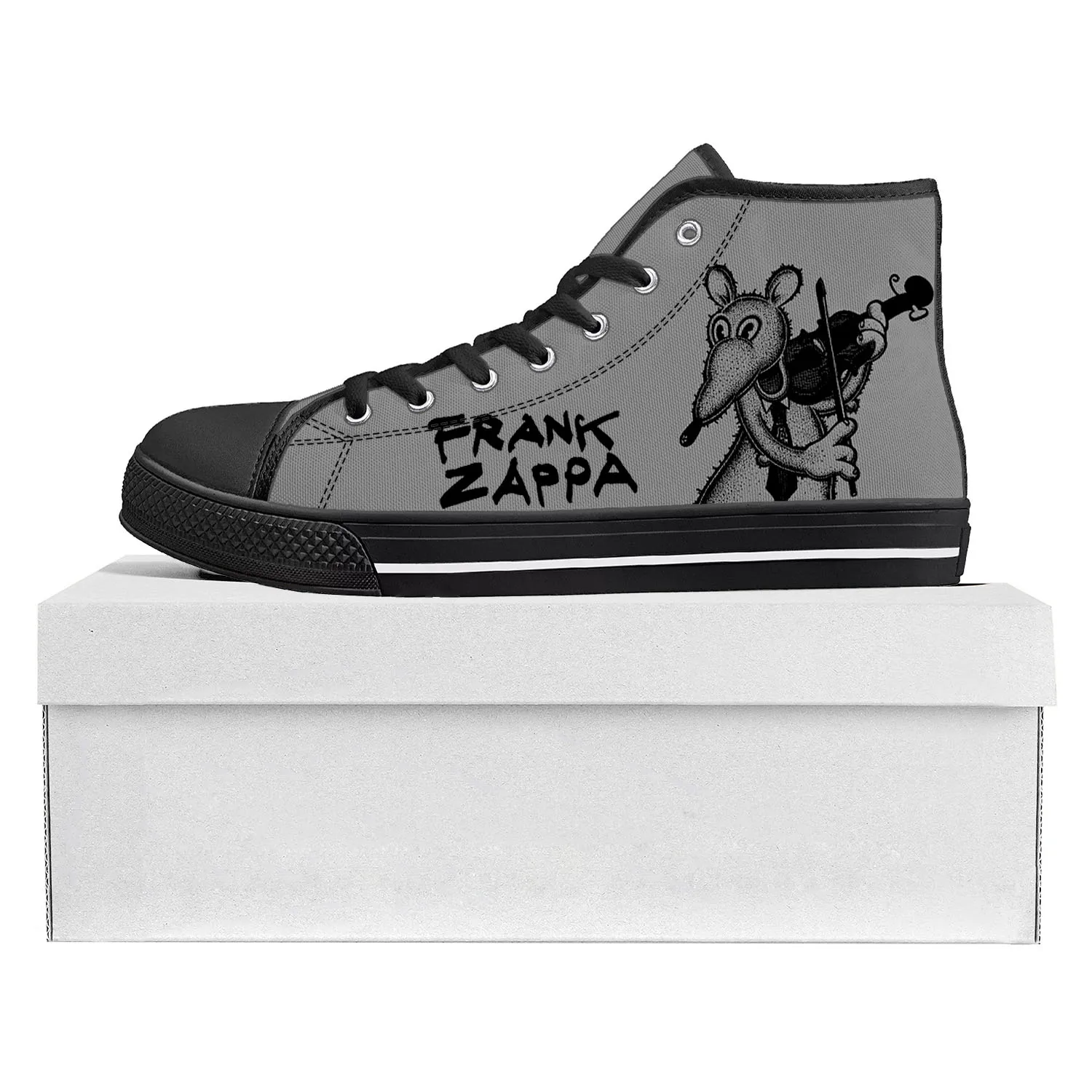 Высокие кроссовки Frank Zappa для рок-музыкантов, мужские и женские подростковые высококачественные холщовые кроссовки на заказ, повседневная обувь для пар
Высокие кроссовки Frank Zappa для рок-музыкантов, мужские и женские подростковые высококачественные холщовые кроссовки на заказ, повседневная обувь для пар