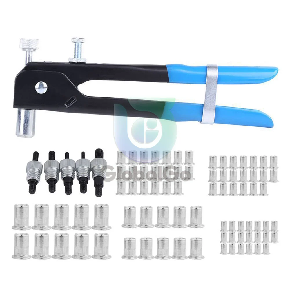 Hand Riveter Set Professional Manual Rivet Gun Tool M3/M4/M5/M6/M8 Manual Rivet Nut Gun with Gun Head For Home Repair And DIY
Hand Riveter Set Professional Manual Rivet Gun Tool M3/M4/M5/M6/M8 Manual Rivet Nut Gun with Gun Head For Home Repair And DIY