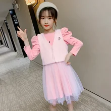 Autumn Girls Strawberry print vest dress suit for Girls Long Sleeve Birthday Clothing Outfits 2 pcs Toddler Girl Clothes 4 7 12y
Autumn Girls Strawberry print vest dress suit for Girls Long Sleeve Birthday Clothing Outfits 2 pcs Toddler Girl Clothes 4 7 12y