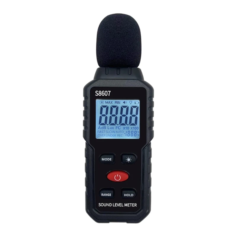 

B50 Digital Sound Level Meter Noise Tester Sound Detector Decible-Monitor 30-130dB Audio-Measuring Instrument Alarm Decibel