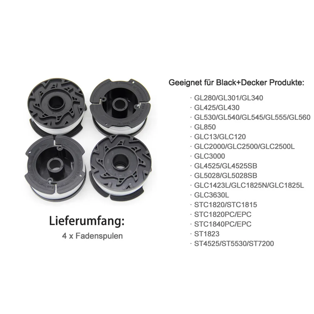 Thread Spools Cover For Black And Decker Strimmers Grass For GL280 GL230 GL340 GL425 GL540 GL545 GL555 GL560 GL850 GLC13 GLC2000
Thread Spools Cover For Black And Decker Strimmers Grass For GL280 GL230 GL340 GL425 GL540 GL545 GL555 GL560 GL850 GLC13 GLC2000