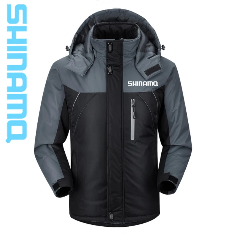2023 Winter Fishing Jacket Men's Mountaineering Thermal Durable Windproof Hiking Jacket Training Hooded Tactical Jacket
2023 Winter Fishing Jacket Men's Mountaineering Thermal Durable Windproof Hiking Jacket Training Hooded Tactical Jacket