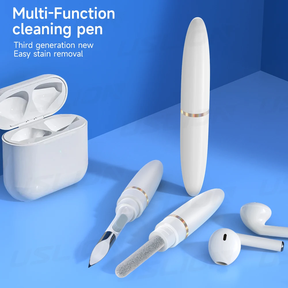 Earphone Cleaner Kit for Airpods Pro 2 3 1 Headphone Case Cleaning Pen Brush Tools for Xiaomi Airdots Lenovo Bluetooth Earbuds
Earphone Cleaner Kit for Airpods Pro 2 3 1 Headphone Case Cleaning Pen Brush Tools for Xiaomi Airdots Lenovo Bluetooth Earbuds