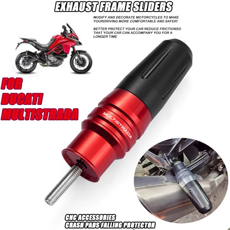 Слайдеры выхлопной рамы для DUCATI MULTISTRADA 1200 GT 950 2010 2011 2012 2013 2014 2016 2017, противоударные прокладки, защита от падения
Слайдеры выхлопной рамы для DUCATI MULTISTRADA 1200 GT 950 2010 2011 2012 2013 2014 2016 2017, противоударные прокладки, защита от падения