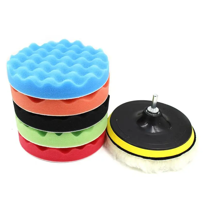 8 Pcs Car Foam Drill Polishing Pad Kit Buffing Pads Sponge Set Drill Power Tool Headlight Wheel Polisher Pad
8 Pcs Car Foam Drill Polishing Pad Kit Buffing Pads Sponge Set Drill Power Tool Headlight Wheel Polisher Pad