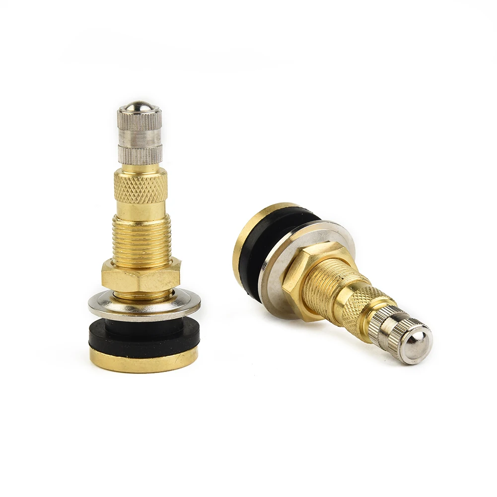 TR618A Tractor Air Liquid Tubeless Tire Brass Valve Stem, 2PCS, Designed for Agricultural and Truck Tires, 16MM Gas Nozzle Hole
TR618A Tractor Air Liquid Tubeless Tire Brass Valve Stem, 2PCS, Designed for Agricultural and Truck Tires, 16MM Gas Nozzle Hole