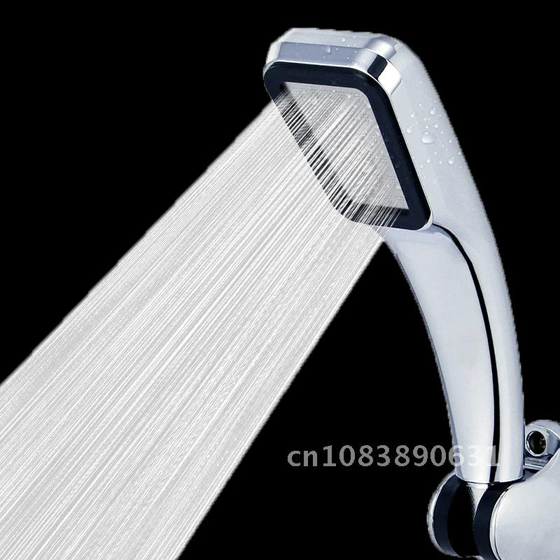 

ZhangJi 300 Holes High Pressure Rainfall Shower Head Water Saving 3 Color Black Chrome White Sprayer Nozzle Bathroom Accessories