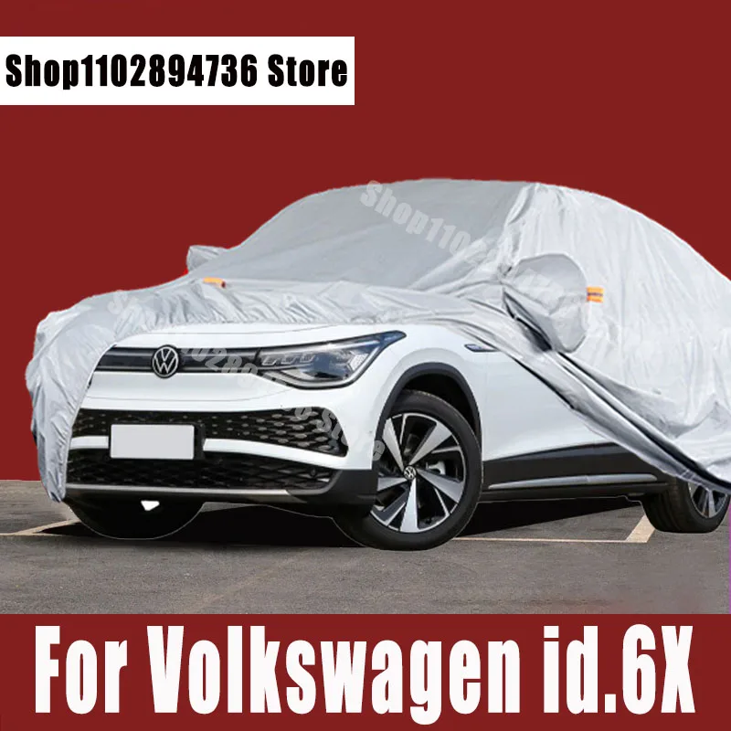 For Volkswagen id.6X Car Covers Outdoor Sun uv protection Dust Rain Snow Protective Auto Protective cover
For Volkswagen id.6X Car Covers Outdoor Sun uv protection Dust Rain Snow Protective Auto Protective cover