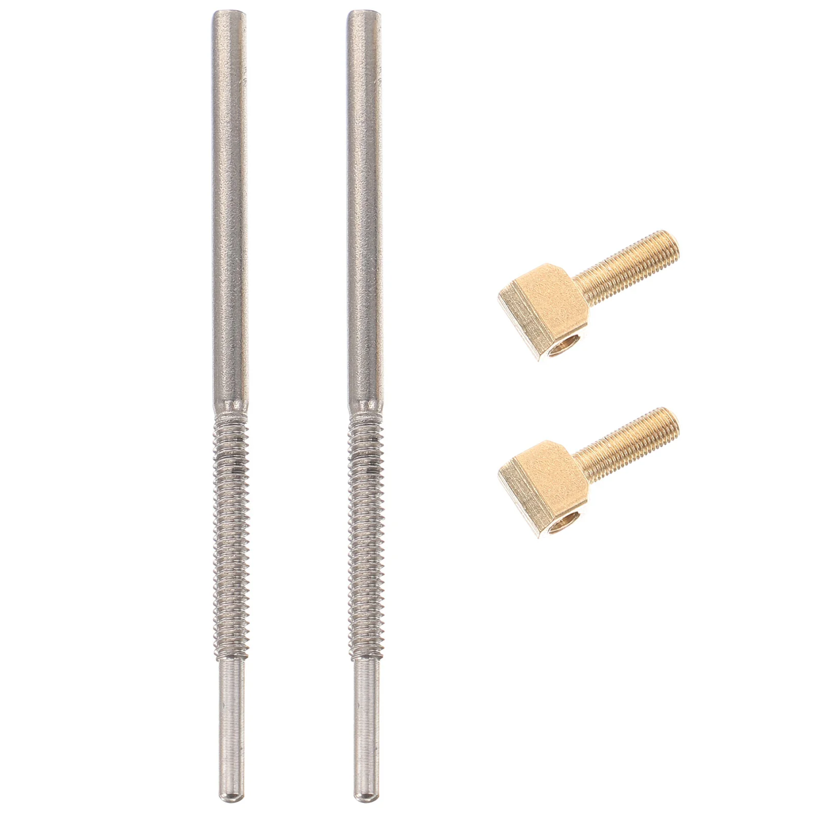 2 Pcs Violin Screw Rod Cello Parts Replacement Bow Accessory An Fittings Professional Accessories Frog Viola
2 Pcs Violin Screw Rod Cello Parts Replacement Bow Accessory An Fittings Professional Accessories Frog Viola