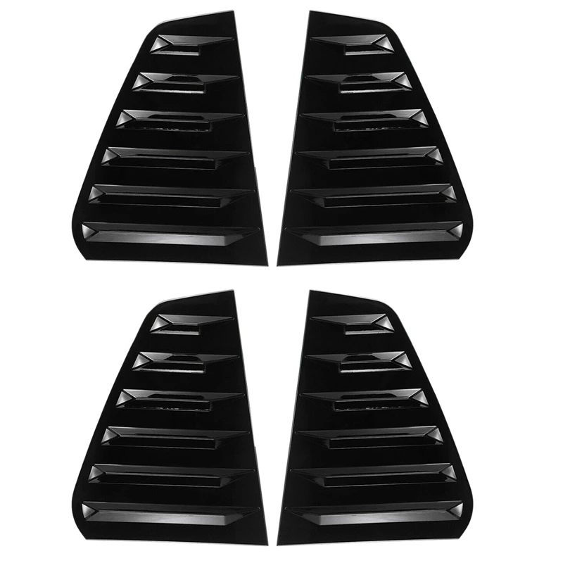 2X Car Rear Side Window Louvers, For Golf 7 R MK 7 7.5 2013-2020 Racing Style Window Blinds Air Vent Scoop Cover Black
2X Car Rear Side Window Louvers, For Golf 7 R MK 7 7.5 2013-2020 Racing Style Window Blinds Air Vent Scoop Cover Black