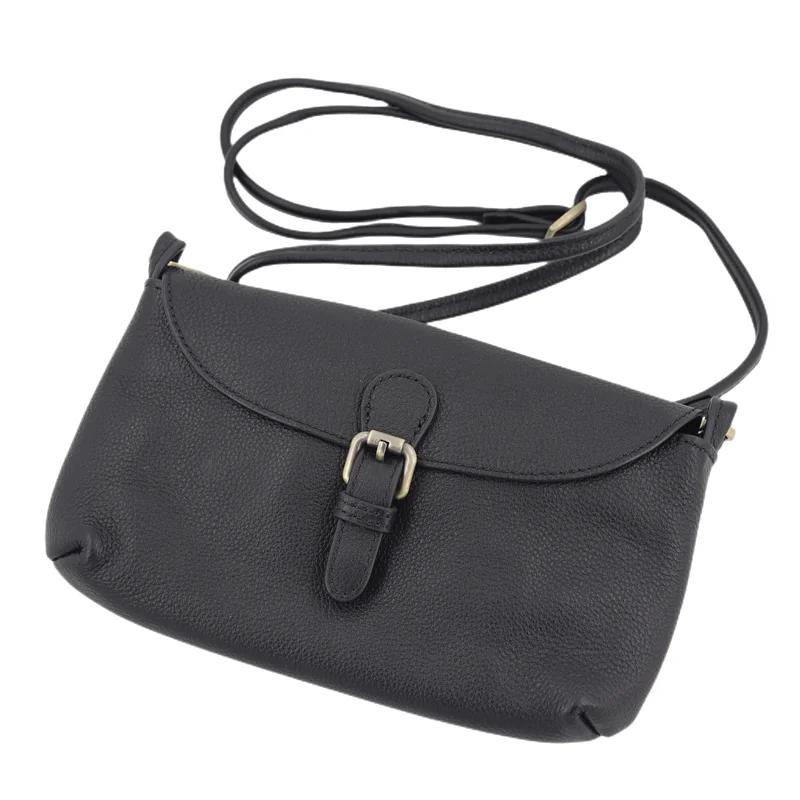 

Women Crossbody Bags Small Satchel Multi-slot Credit Card Design Female Messenger Bags Genuine Leather Flap Shoulder Clutch Bag