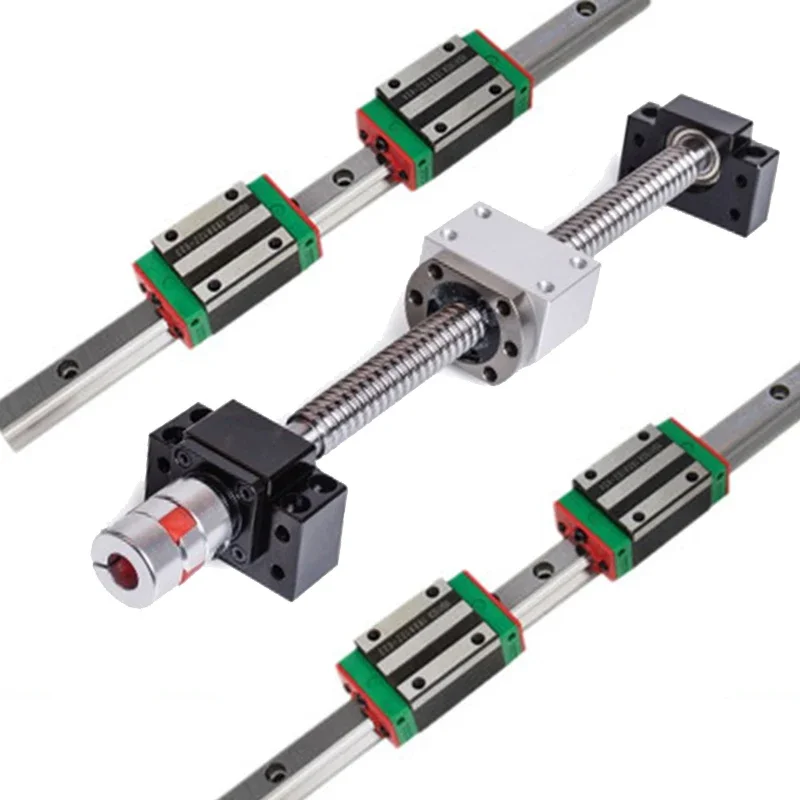 2 Pcs Linear Rail HGR15 Guide Any Length+bearing Blocks+SFU1605 Ballscrew+BK12BF12+DSG16H Nut+Coupler CNC
2 Pcs Linear Rail HGR15 Guide Any Length+bearing Blocks+SFU1605 Ballscrew+BK12BF12+DSG16H Nut+Coupler CNC