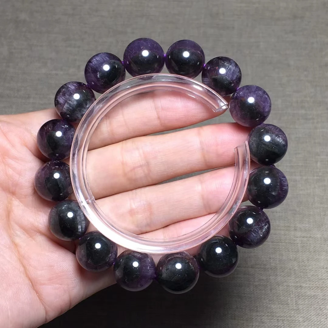 Natural Cacoxenite Purple Auralite 23 Bracelet 13.5mm Quartz Round Beads Bangle Women Men AAAAAA
Natural Cacoxenite Purple Auralite 23 Bracelet 13.5mm Quartz Round Beads Bangle Women Men AAAAAA