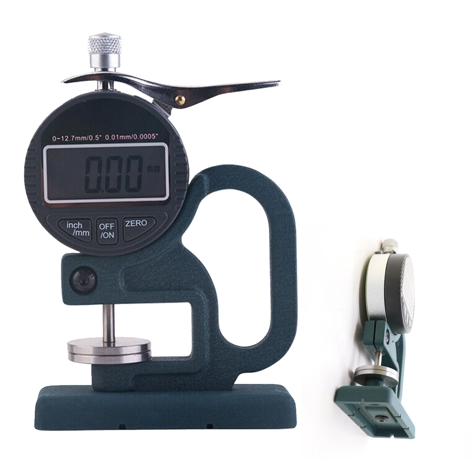 

Round Head Electronic Digital Thickness Gauge 0.001mm 0.01 Micron Thickness Indicator Meter Ball Lens Diameter 0-30mm Micrometer