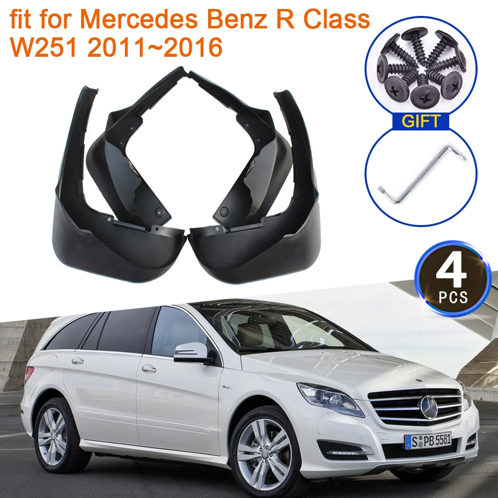For Mercedes Benz R Class R280 R300 R350 R500 W251 2011 2012 2013 2014 2015 2016 Mudflap Mudguard Fenders Splash Guards Front
For Mercedes Benz R Class R280 R300 R350 R500 W251 2011 2012 2013 2014 2015 2016 Mudflap Mudguard Fenders Splash Guards Front