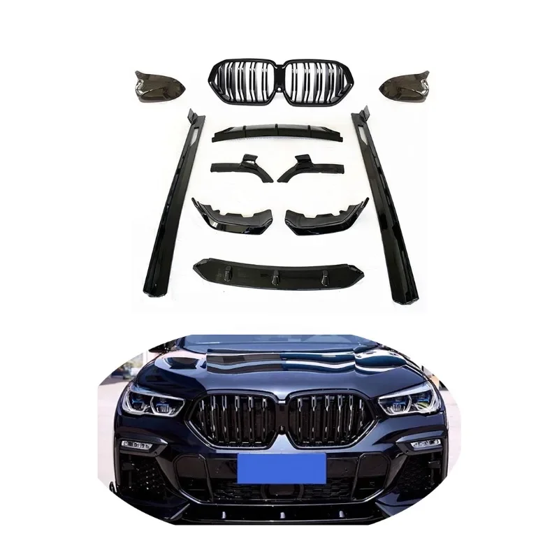 ABS Material Car Front Rear Bumper Body Kit Auto Front Bumper Body Set for BMW X6 G06 BK Style Kit 2019-2021*7
ABS Material Car Front Rear Bumper Body Kit Auto Front Bumper Body Set for BMW X6 G06 BK Style Kit 2019-2021*7
