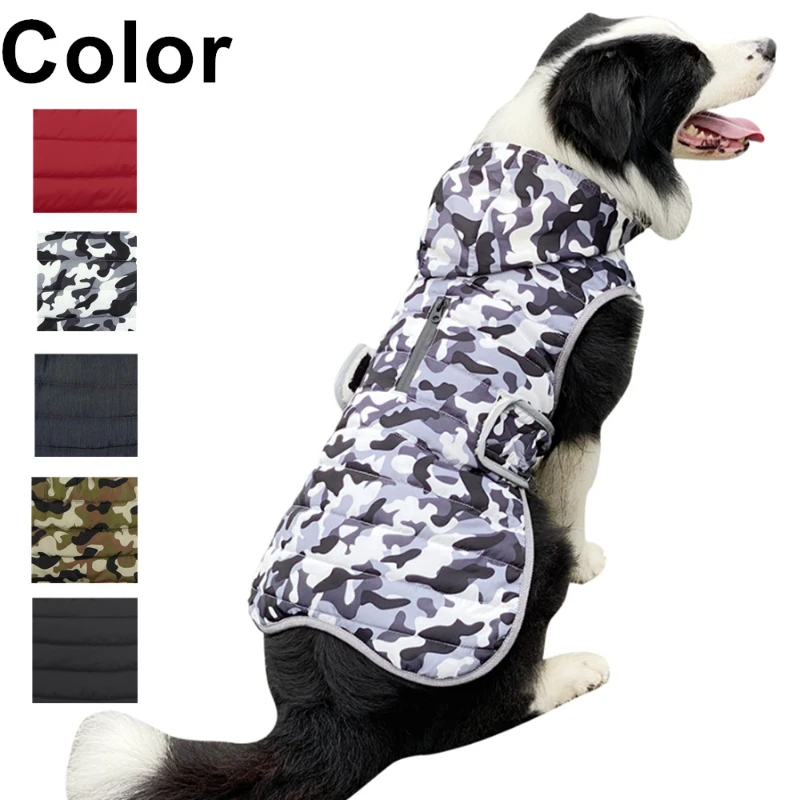 Camo hoodie pet vest clothing Denim winter warm jacket belt pet clothing suitable for small medium large dogs
Camo hoodie pet vest clothing Denim winter warm jacket belt pet clothing suitable for small medium large dogs