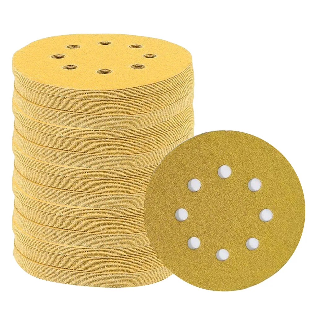 100pcs Sandpaper 5'' 8 Hole Sanding Disc Polishing Pad 80 Grit For Woodworking Furniture Handicraft Metal Polishing Power Tool
100pcs Sandpaper 5'' 8 Hole Sanding Disc Polishing Pad 80 Grit For Woodworking Furniture Handicraft Metal Polishing Power Tool