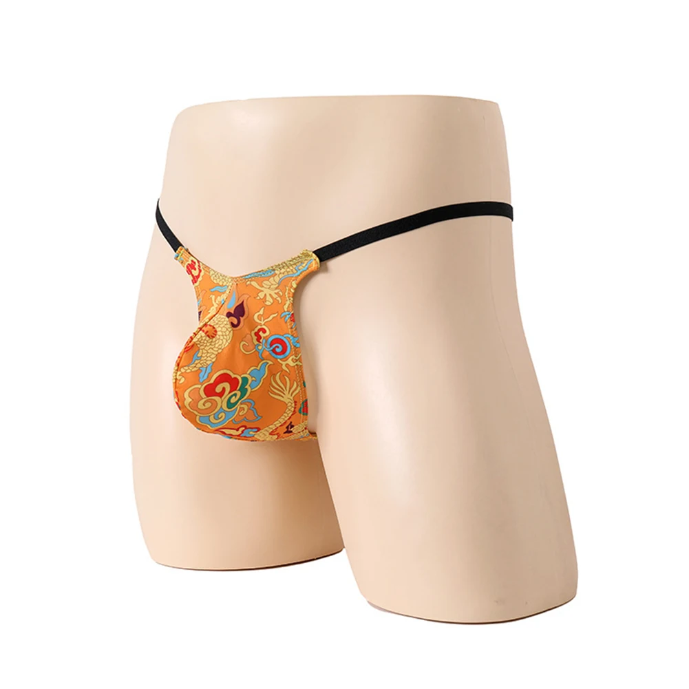 Mens Print Thongs Low Waist G String Briefs Bulge Pouch Panties Bikini T-Back Underpants Convex Knickers breathable
Mens Print Thongs Low Waist G String Briefs Bulge Pouch Panties Bikini T-Back Underpants Convex Knickers breathable