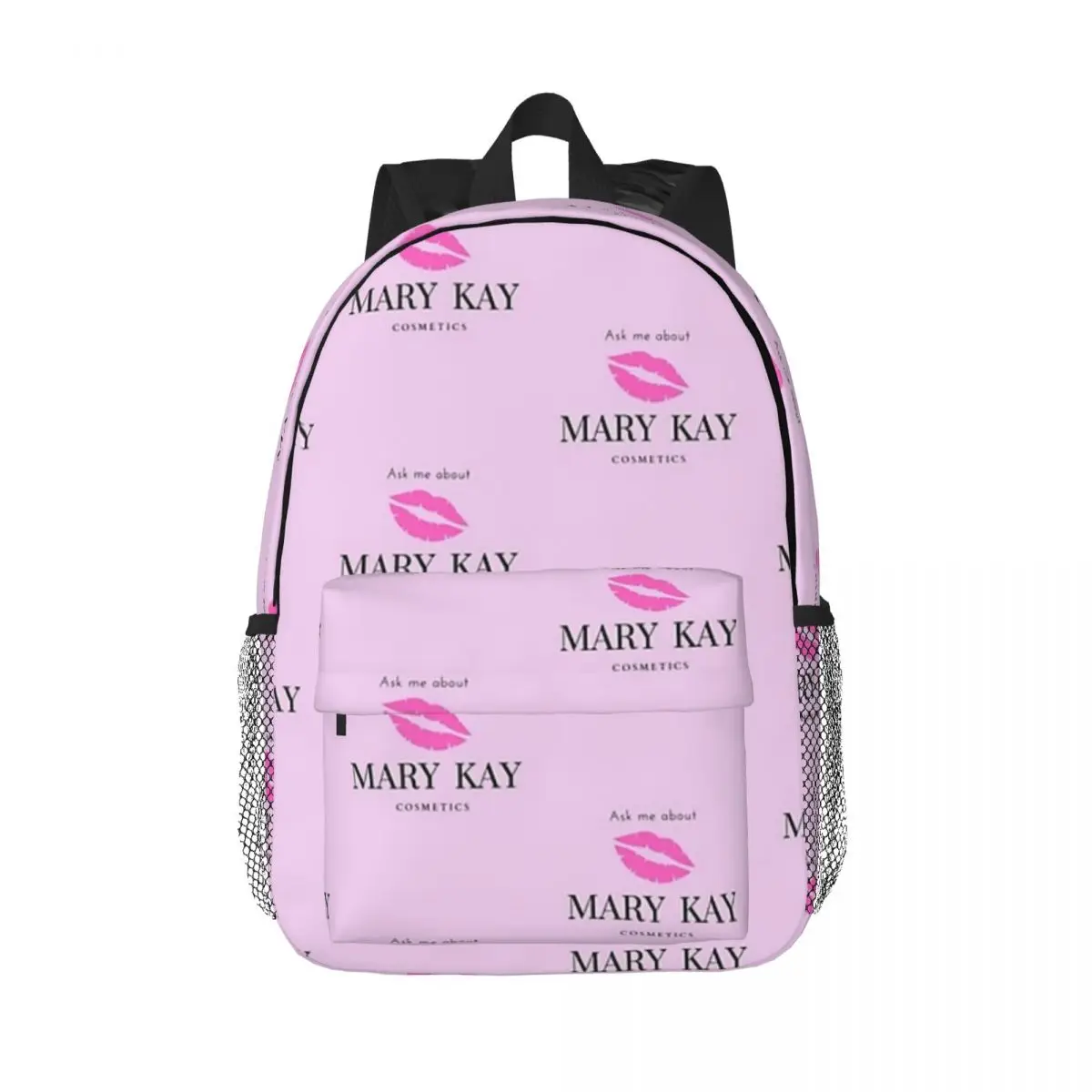 

Ask Me About Mary Kay Cosmetics Backpacks Boys Girls Bookbag Casual Students School Bags Laptop Rucksack Shoulder Bag