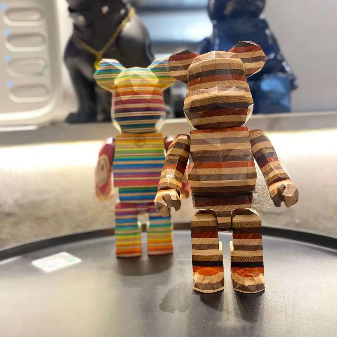 Bearbrick 400% Diamond-shaped Horizon 6 Kinds Of Wood Splicing and Rainbow Diamond Be@rbrick 28cm Wood Handmade Doll Gift
Bearbrick 400% Diamond-shaped Horizon 6 Kinds Of Wood Splicing and Rainbow Diamond Be@rbrick 28cm Wood Handmade Doll Gift