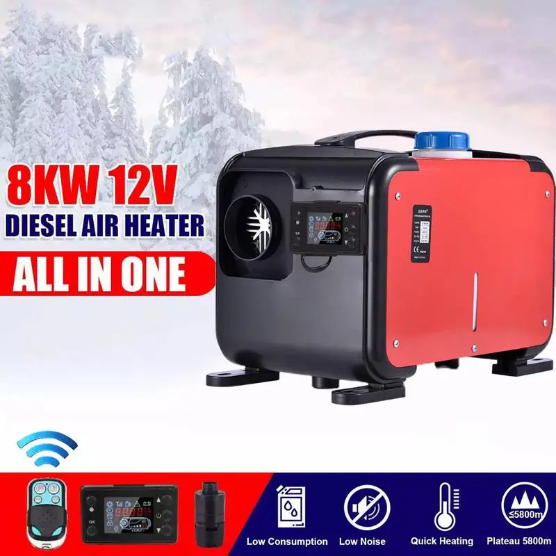 8KW Car Diesel Heater autonomous heater 12v 24V Wireless LCD Remote Control Diesel Air Parking heater For Car Truck Boat
8KW Car Diesel Heater autonomous heater 12v 24V Wireless LCD Remote Control Diesel Air Parking heater For Car Truck Boat