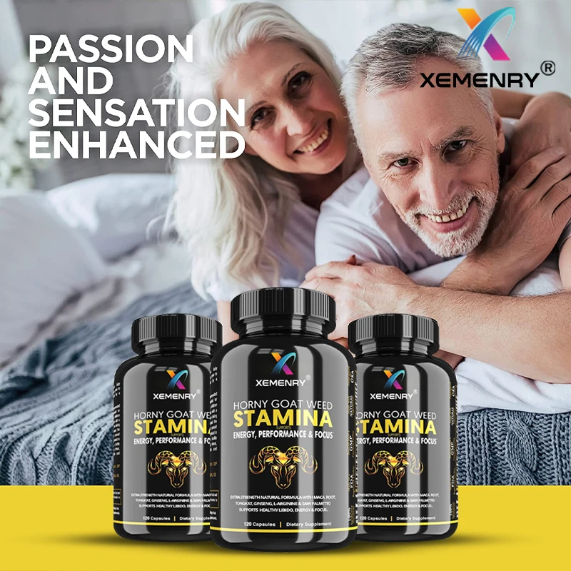 Male and Female Horny Goat Weed Extract, Maca Root, L-Arginine, Ginseng, Saw Palmetto
Male and Female Horny Goat Weed Extract, Maca Root, L-Arginine, Ginseng, Saw Palmetto