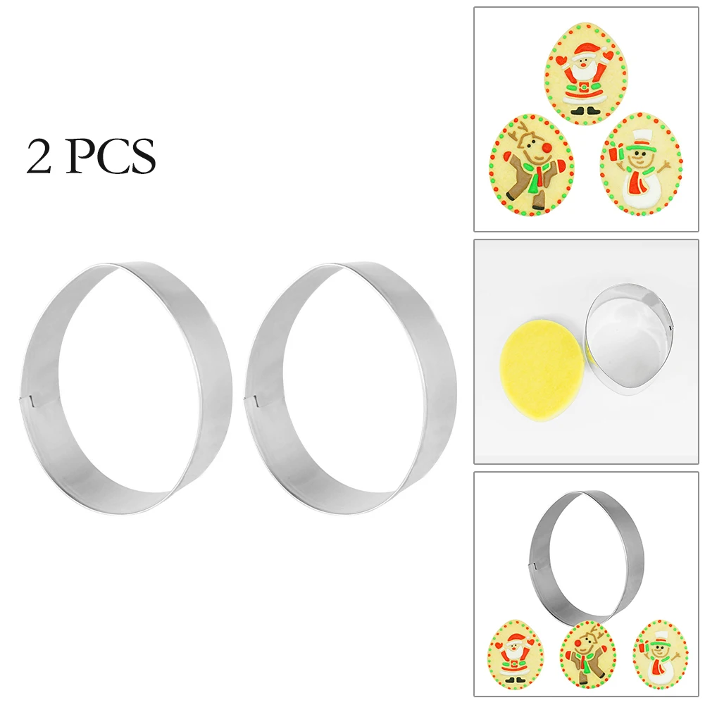 Biscuit Mold Bake Mold Cookie Mould Easter Home Kitchen Christmas DIY Non-Stick Stainless Steel 2PCS Cake Mold
Biscuit Mold Bake Mold Cookie Mould Easter Home Kitchen Christmas DIY Non-Stick Stainless Steel 2PCS Cake Mold