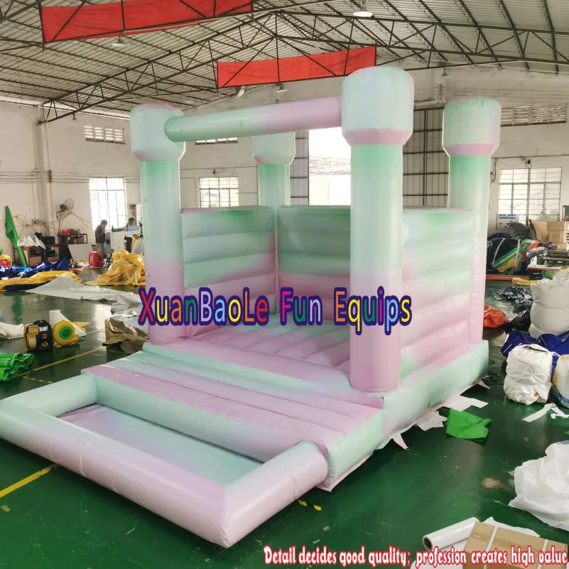 Beautiful Design Magic mirror color printed Inflatable Wedding Bouncy Castle/ Jumping Bouncer House
Beautiful Design Magic mirror color printed Inflatable Wedding Bouncy Castle/ Jumping Bouncer House