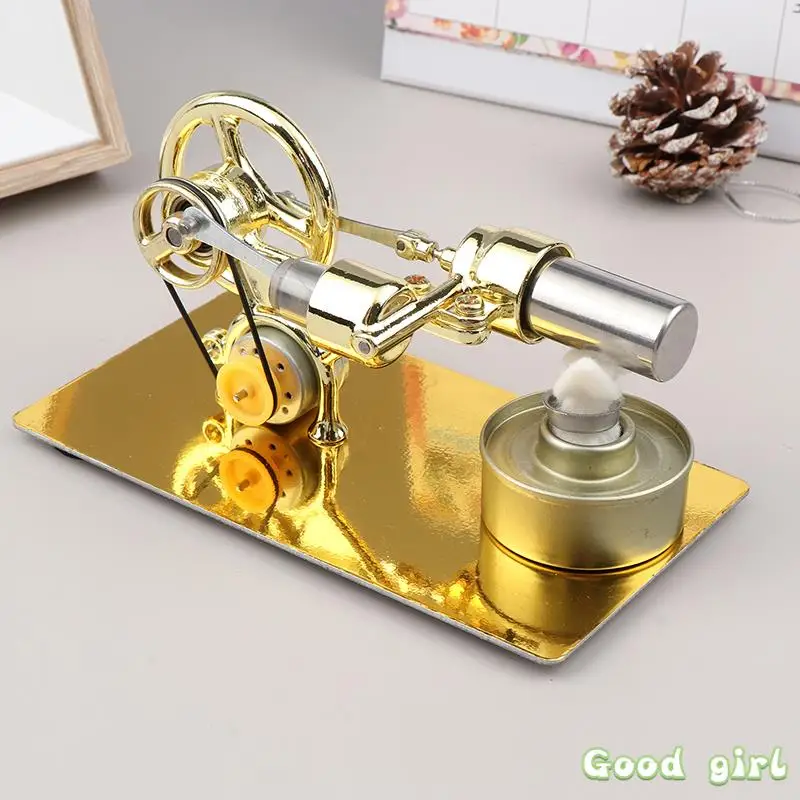 Mini External Combustion Stirling Engine Experimental Model Motor Generator Engine Physics Collection Toy Gift Educational Toy
Mini External Combustion Stirling Engine Experimental Model Motor Generator Engine Physics Collection Toy Gift Educational Toy