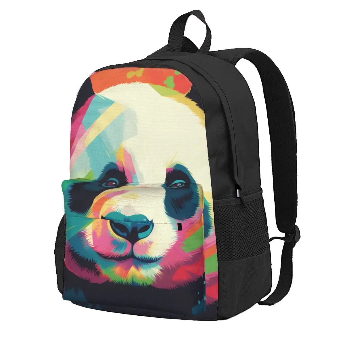 

Чехол для рюкзака с изображением панды, забавные рюкзаки с изображением нео-фавизма, школьные ранцы для студентов и кемпинга, высококачественный рюкзак
