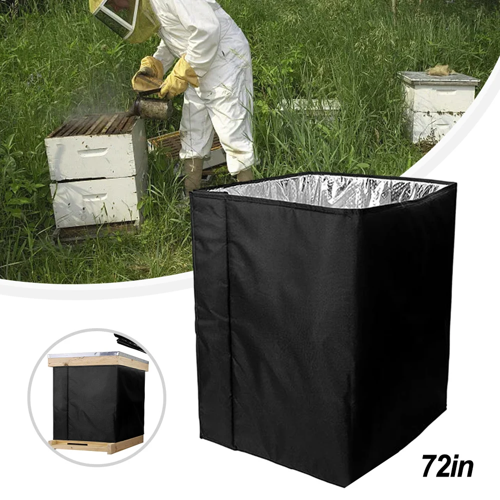 Winter Bee Hive Wrap - 2 Layer 600D Oxford Beehive Winter Protection Cover Black- Cozy Windproof Warm Bee Hive Insulation Wraps
Winter Bee Hive Wrap - 2 Layer 600D Oxford Beehive Winter Protection Cover Black- Cozy Windproof Warm Bee Hive Insulation Wraps