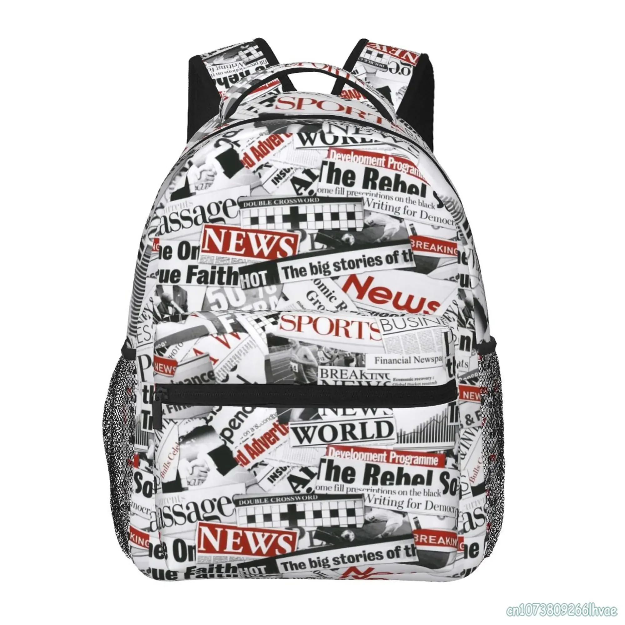 Женский рюкзак с принтом, мягкие школьные сумки на молнии, рюкзак для ноутбука 15,6 дюйма, модный дорожный рюкзак унисекс 
Женский рюкзак с принтом, мягкие школьные сумки на молнии, рюкзак для ноутбука 15,6 дюйма, модный дорожный рюкзак унисекс