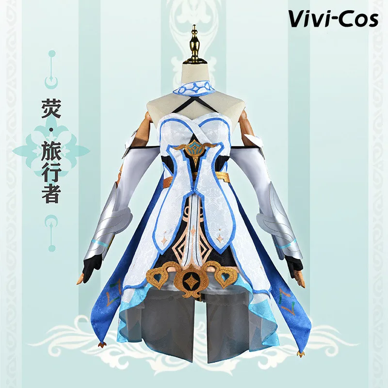 Vivi-Cos Game Genshin Impact Lumine, милое платье для косплея, Женский костюм на Хэллоуин, для ролевых игр, женское платье, новинка
Vivi-Cos Game Genshin Impact Lumine, милое платье для косплея, Женский костюм на Хэллоуин, для ролевых игр, женское платье, новинка