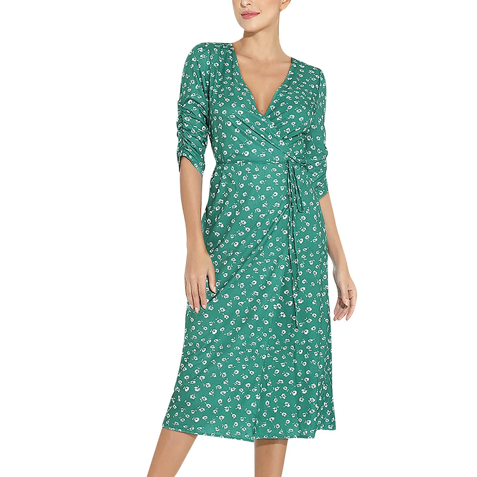Summer Dress Floral Print Dress Long Dress Women Sexy Bandage Dress Beach Sundresses Casual Elegant V Neck Short Sleeve Dress
Summer Dress Floral Print Dress Long Dress Women Sexy Bandage Dress Beach Sundresses Casual Elegant V Neck Short Sleeve Dress