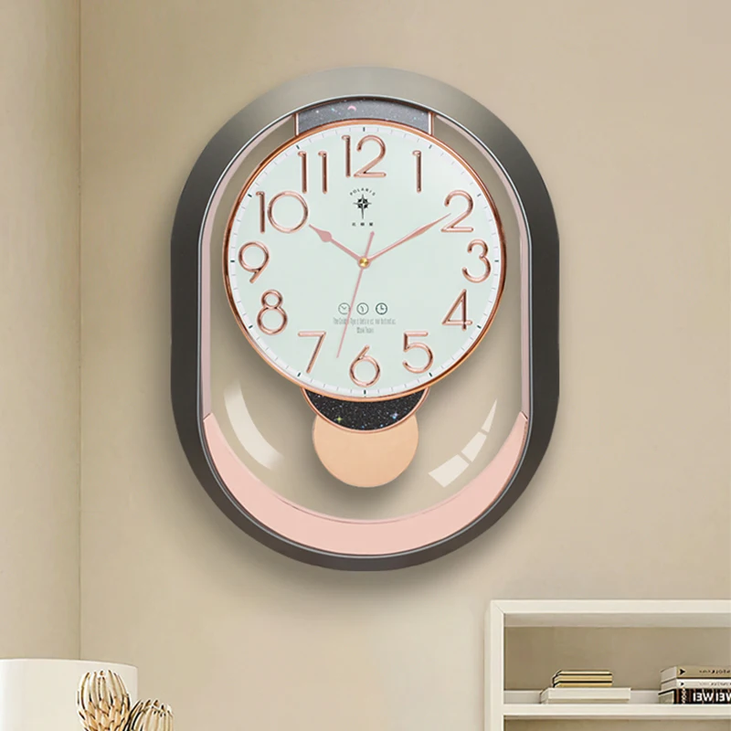 

Round Digital Wall Clock Modern Design Nordic Garden Wall Clock Office Fashion Decoracion Salon Casa Decoracion Para El Hogar