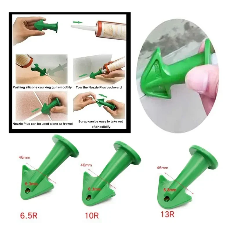 Sealant Nozzle Applicator Glue Sink Joint Finisher Home Silicone Kitchen Decoration Caulking Tool Bathroom Caulk Finishing
Sealant Nozzle Applicator Glue Sink Joint Finisher Home Silicone Kitchen Decoration Caulking Tool Bathroom Caulk Finishing