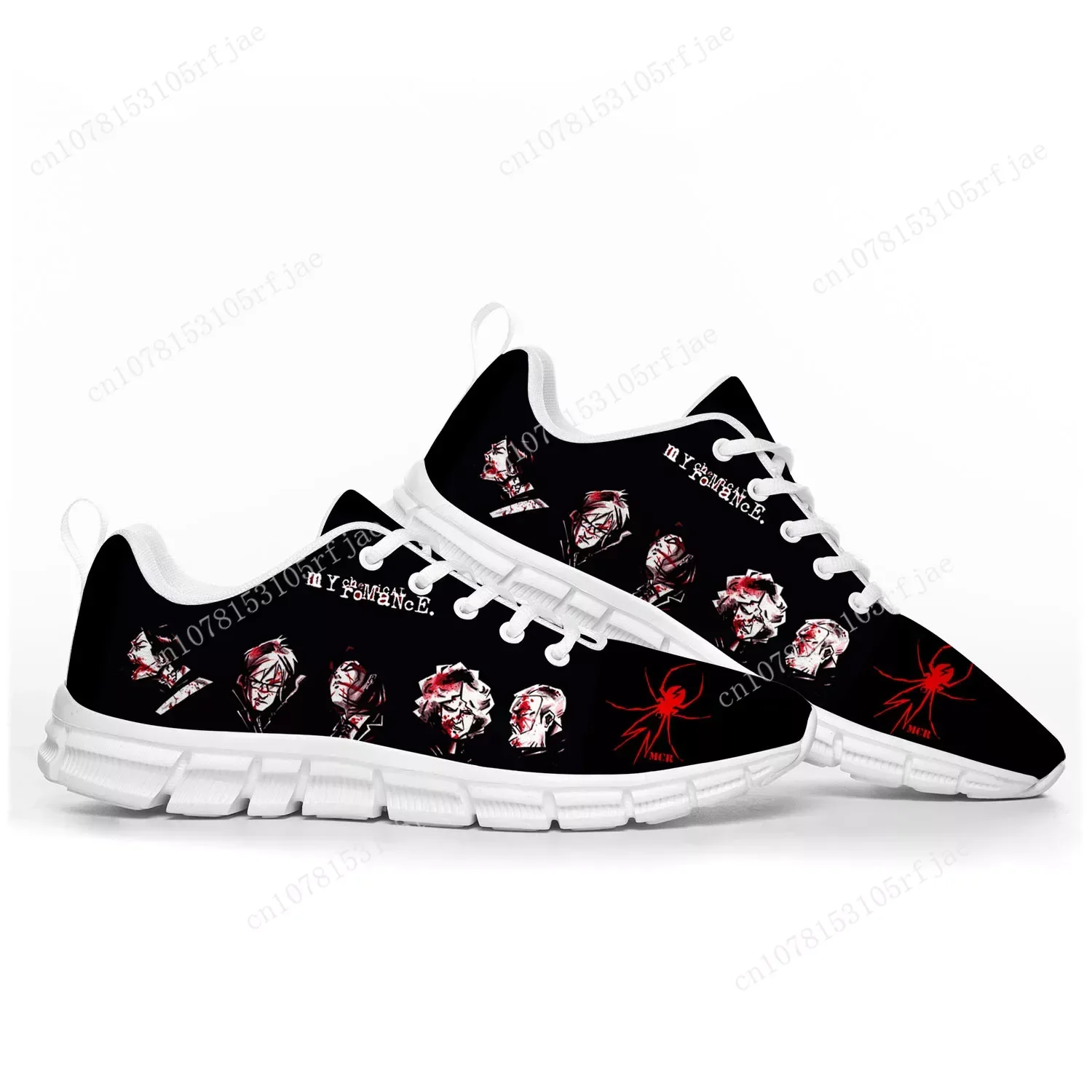 

Romance Rock Band Chemical My Fashion Sports Shoes Mens Womens Teenager Kids Children Sneakers Custom High Quality Couple Shoes