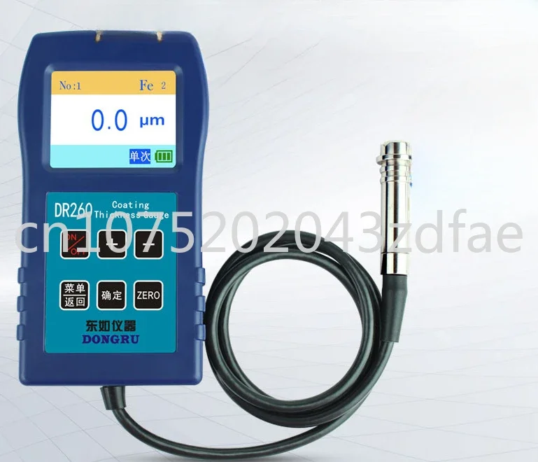 DR260 Coating Thickness Gauge Chrome Galvanized Film Thickness Gauge Paint Tester Dry Film Thickness Gauge
DR260 Coating Thickness Gauge Chrome Galvanized Film Thickness Gauge Paint Tester Dry Film Thickness Gauge